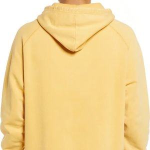 Lira UNISEX VINTAGE WASH PULLOVER HOOD | MUSTARD